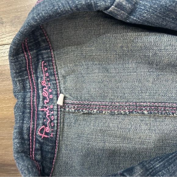 Point Zero Denim Jacket with Pink Stitching - Picture 2 of 5